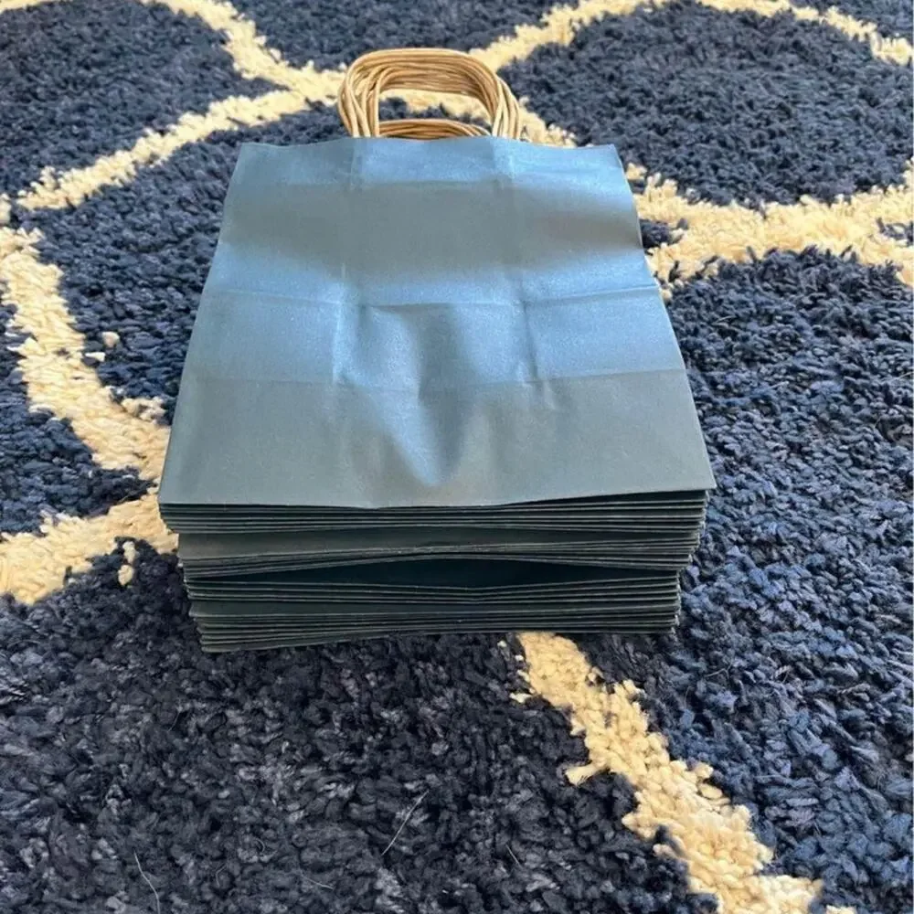 Navy blue gift bags